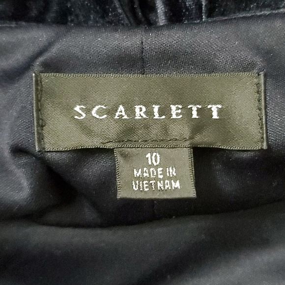 Scarlett Crushed Velvet Mesh Cut-Out Sheath Dress - Picture 6 of 8